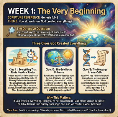 Systematic Theology: 52 Week Workbook for Kids