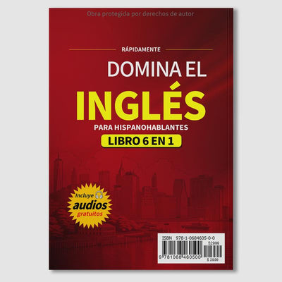 2026 Edition Professional, Dominate English 6 Books in 1 with Audio