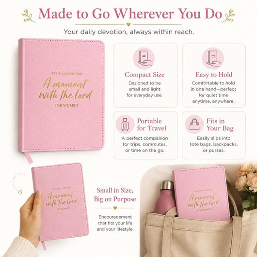 A Moment With The Lord for Women, 365-Day Women’s Study Bible