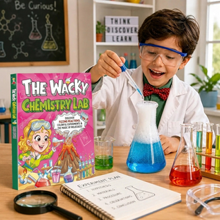 My First Chemistry Adventure: A Fun Comic Guide for Kids