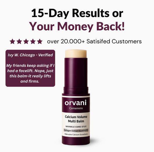 Orvani Calcium Multi Balm - Wrinkles, Dark Spots, Sagging, Aging