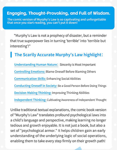 Murphy’s Law Life Principles for Children