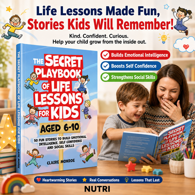 The Secret Playbook of Life Lessons for Kids Aged 6-10