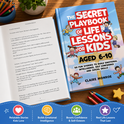 The Secret Playbook of Life Lessons for Kids Aged 6-10