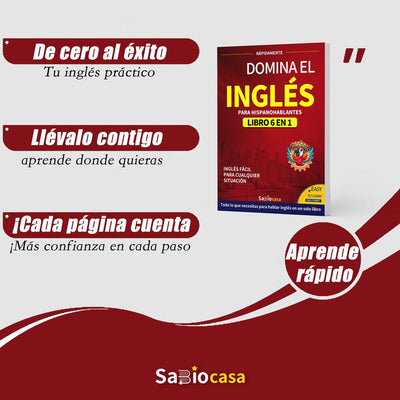 2026 Edition Professional, Dominate English 6 Books in 1 with Audio